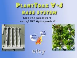 PlantTrax V-4 Base System, Wall Mounted Vertical Hydroponic Planter System