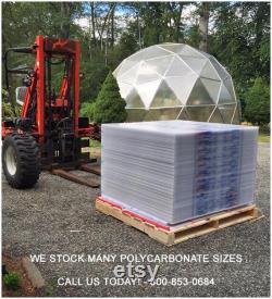 Polycarbonate Greenhouse Cover 4mm Clear 24 x 48 (Pack of 10)