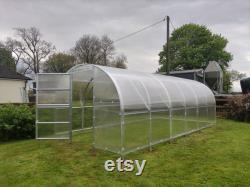 Polycarbonate Tunnel Greenhouse Very High Quality DELIVERY ONLY within IRELAND