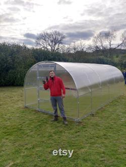 Polycarbonate Tunnel Greenhouse Very High Quality DELIVERY ONLY within IRELAND