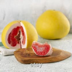 Pomelo Tree Organic Seeds, 5 Count Chinese Grapefruit Seed, Pomelo Plant Seeds for Garden and Pot, Non-GMO Heirloom, Open Pollination