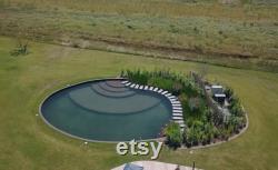 Pond Filter fully automatic. New 2023 USA aquaculture, aquaponics, hydroponics, fish farms, koi ponds, RDF, BIO, rotary drum filter