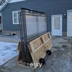 Portable Easy Set Up Greenhouse or Garden Shed 8' x 8'