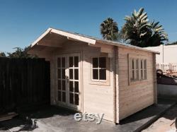 Pre fabricated natural wood storage shed kits can be used as storage sheds, sauna, she shed,pool shed kit.