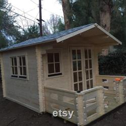 Pre fabricated natural wood storage shed kits can be used as storage sheds, sauna, she shed,pool shed kit.