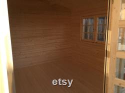 Pre fabricated natural wood storage shed kits can be used as storage sheds, sauna, she shed,pool shed kit.