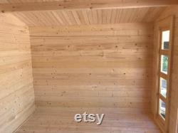 Pre fabricated natural wood storage shed kits can be used as storage sheds, sauna, she shed,pool shed kit.