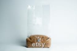 Pre-sterilised MILLET mushroom grain bag withinj port and digital instructions Millet Grain Spawn