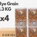 Pre-sterilized Rye Grain Spawn Mushroom Grow Bag 1.3kg