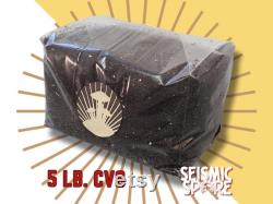 Premium Pasteurized CVG Substrate 5 lbs. Coir, Vermiculite, Gypsum Mix for Mushroom Growth Hydrated to Field Capacity for Mycology