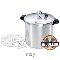 Presto 23qt Pressure Canner Cooker Induction Compatible 01784