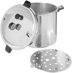 Presto 23qt Pressure Canner Cooker Induction Compatible 01784