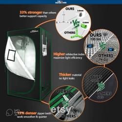 Quality Indoor Starter Grow Kit For Beginners (Yield 1-3 Plants HPS 150-Watts) The Bud Grower