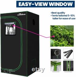 Quality Indoor Starter Grow Kit For Beginners (Yield 1-3 Plants HPS 150-Watts) The Bud Grower