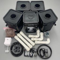 Recirculating Deep Water Culture RDWC Hydroponic Grow Kit System