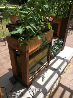 Red Cedar Ten Gallon Aquaponic System (US Shipping Included)