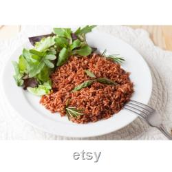 Red Rice Organic Seeds, 100 Count Red Rice Seed, Rice Plant Seeds for Pot and Garden, Non-GMO Heirloom, Open Pollination