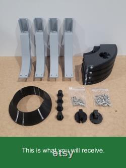 Reservoir Lid and Light arms for 5-Gallon Bucket 11.8