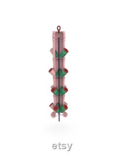 STL Files Hydroponic Tower Water Splash Free System Basic Package DIY 3d Print files 220X220X220 Minimum Print Volume