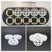 Set Of 10 Microgreen Grow Plates 3d-printed Microgreen Grow Plates Compatible With Gardyn