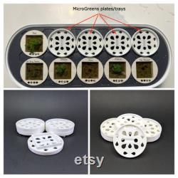 Set of 10 Microgreen Grow Plates 3D-printed Microgreen Grow Plates compatible with Gardyn