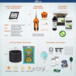Signature LED Kit Most Powerful Indoor Starter Grow Kit With LED Light The Bud Grower