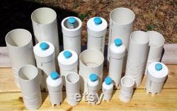 Six Aquaponics Fail Safe 12 Bell Siphon Kits, IBC Grow Bed W 1 Clear Top Bell, Save 30.00