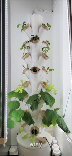 Small Hydroponic Tower Garden (12 pots)