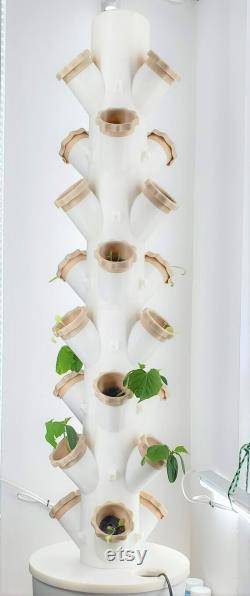 Small Hydroponic Tower Garden (12 pots)