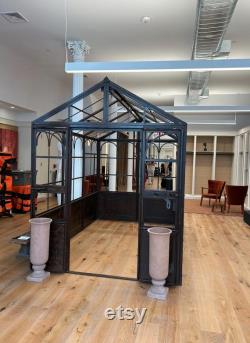 Small Size Greenhouse Aged Cast Iron Greenhouse Kit Free Shipping