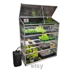 Smart GreenHouse, Harvst Sprout S24 Home Vertical Farm, App controlled, Heated, Solar Glass House