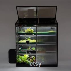 Smart GreenHouse, Harvst Sprout S24 Home Vertical Farm, App controlled, Heated, Solar Glass House