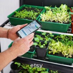 Smart GreenHouse, Harvst Sprout S24 Home Vertical Farm, App controlled, Heated, Solar Glass House