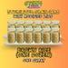 Sterilized Brown Rice Quart Jars (one Dozen) Includes Modified Lid With Injection Port And Filter Patch