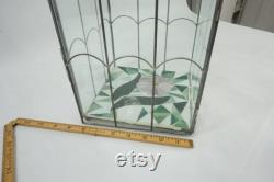 Tabletop Indoor Greenhouse, Terrarium, Mini Greenhouse, Glass and Metal with Tile Base, Succulent Planter, Orchid Greenhouse, Free USA Ship