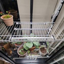 Tall Milsbo Wire Shelf for Ikea Greenhouse
