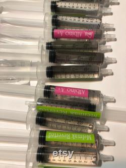 Ten (10) pack of 10 mL Albino A spore syringes