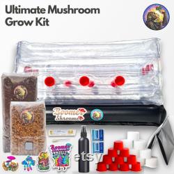 Ultimate Mushroom Grow Kit Inflatable Monotub Rye CVG Substrate