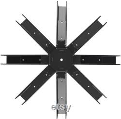 Universal, Iron, 8-way Octagon Spider Bracket