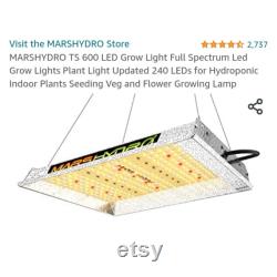 VIPARSPECTRA Pro P1000 And MARSHYDRO TS600 LED Grow Light Full Spectrum Light Updated 240 LEDs 2nd hand