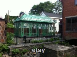 Victorian Style Iron Greenhouse Conservatory