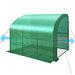 Walk-in Wall Half Greenhouse Favorite Corner Diy Plant Care 10'x5'x7' 3 Tiers 6 Shelve Green Yard Patio Lawn Garden Hobby Planting Tree