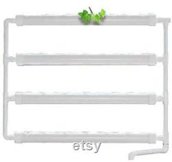 Wall-Mounted Hydroponic Grow Kit, Home Garden Hydtoponic System, Vegetable Hydroponic System with pump, 36-54 Hole Hydroponic Grow Kit