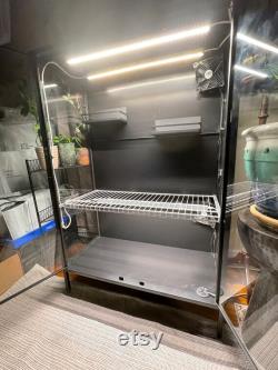 Wide Rudsta DIY Ikea Greenhouse Modification Kit (READ DESCRIPTION)