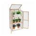 Wooden Cold Frame Raised Planter Foldable Greenhouse Bed