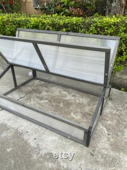 Wooden Cold Frame Raised Planter Greenhouse Bed