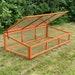 Wooden Framed Polycarbonate Cold Frame Mini Greenhouse (76cm X 150cm X 37cm)