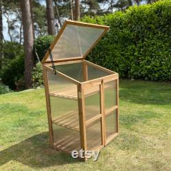 Wooden Framed Polycarbonate Garden Growhouse