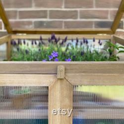 Wooden Framed Polycarbonate Garden Growhouse