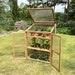 Wooden Growhouse Cold Frame Mini Greenhouse Garden Decor Rustic Outdoor Plant Shelter Uk